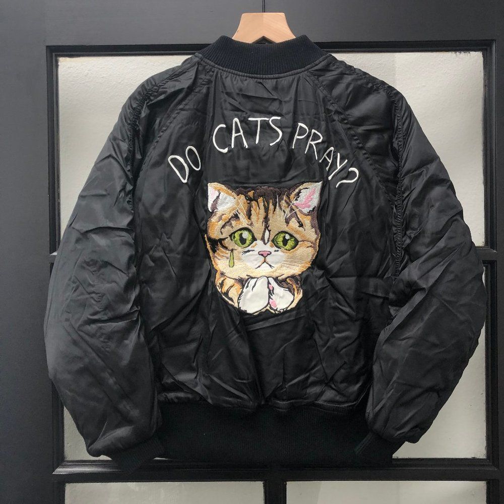New UNIF Do Cats Pray Jacket - Size Small